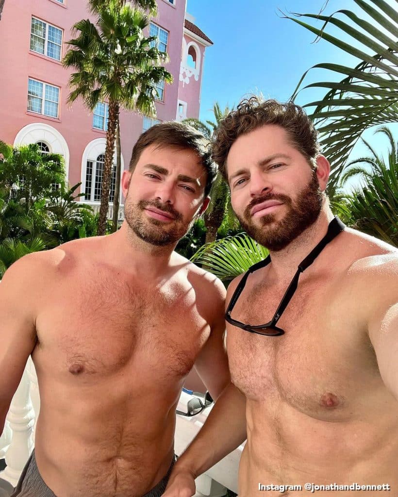 Jonathan Bennett and Jaymes Vaughan