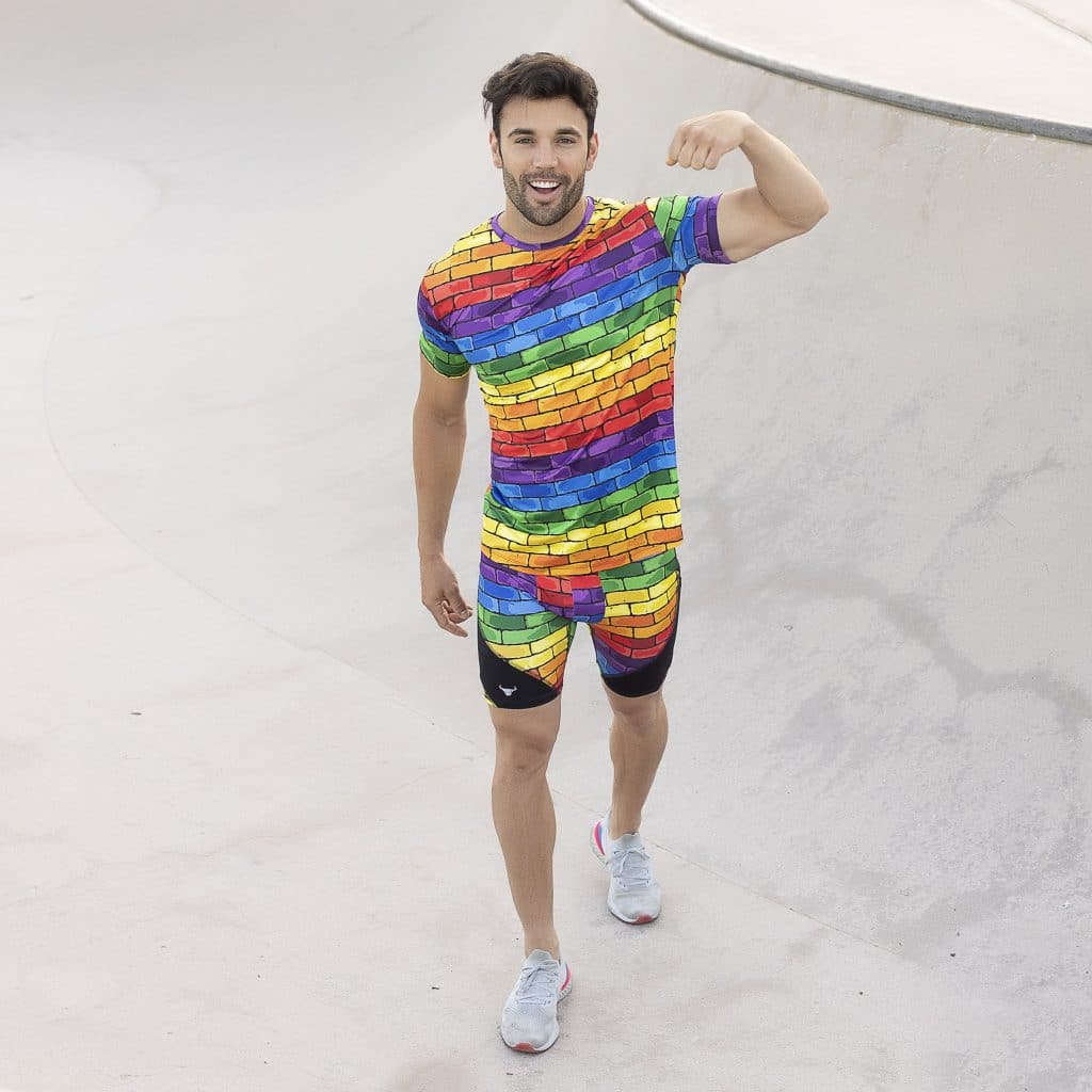 Rainbow Meggings and Tee No-VPL Technology