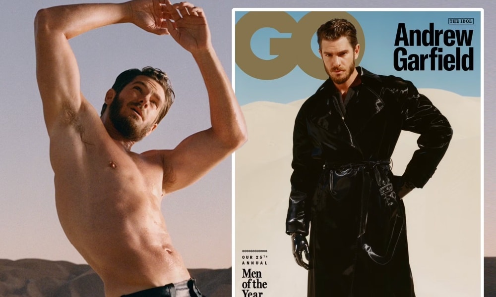 Andrew Garfield British GQ Man of the Year