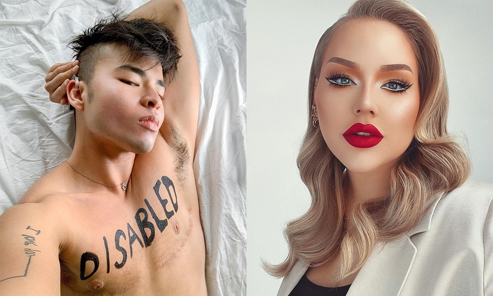 Trans Youtubers Chella Man and Nikkie de Jager