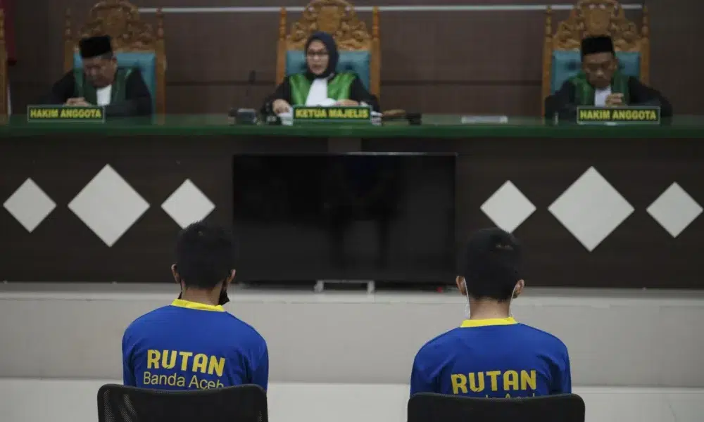 Indonesia’s Shariah Court Sentences Two Men to Up to 85 Lashes for Gay Same-Sex Relations