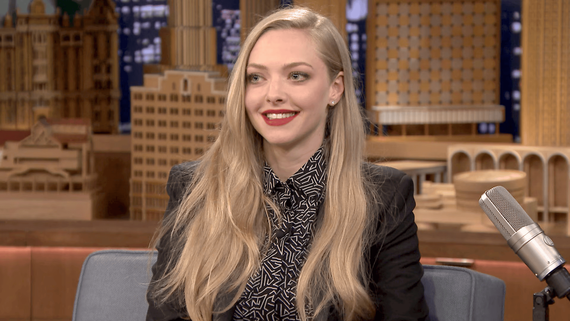 Actress Amanda Seyfried, known for roles in films such as "Mamma Mia!" and "Mean Girls," says she values her connection with the LGBTQ+ community and aims to provide escapism during turbulent times.