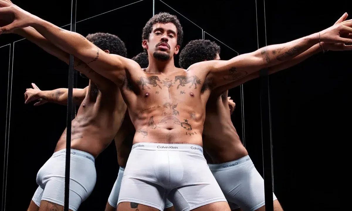 Bad Bunny Calvin Klein Bad Bunny, global music superstar and vocal LGBTQ+ ally and advocate, is the star of Calvin Klein's latest underwear campaign, showcasing the brand's new Icon Cotton Stretch line.