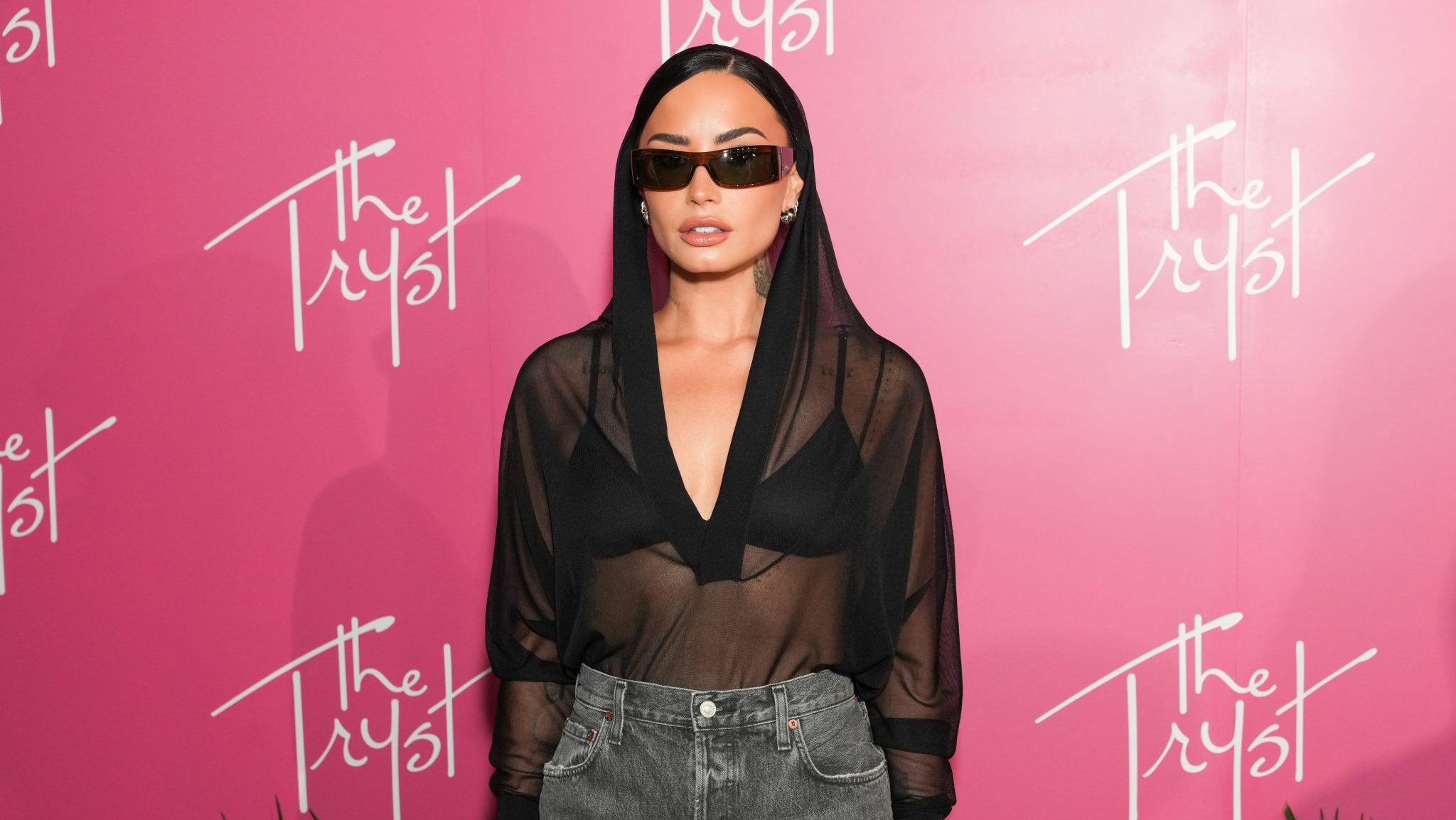 Grand Opening Weekend at The Tryst Puerto Vallarta: Opening Night Party Demi Lovato attends the opening night party at The Tryst Puerto Vallarta on April 25, 2025 in Puerto Vallarta, Mexico.
