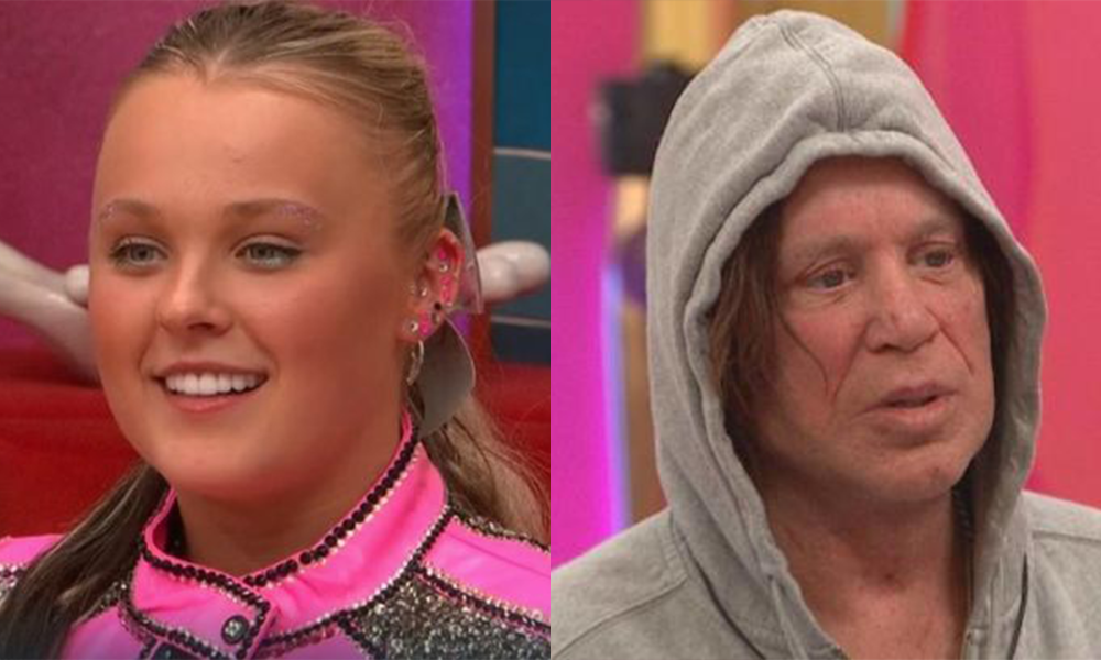 JoJo Siwa Calls Out Mickey Rourke’s Homophobic Comments on Celebrity Big Brother
