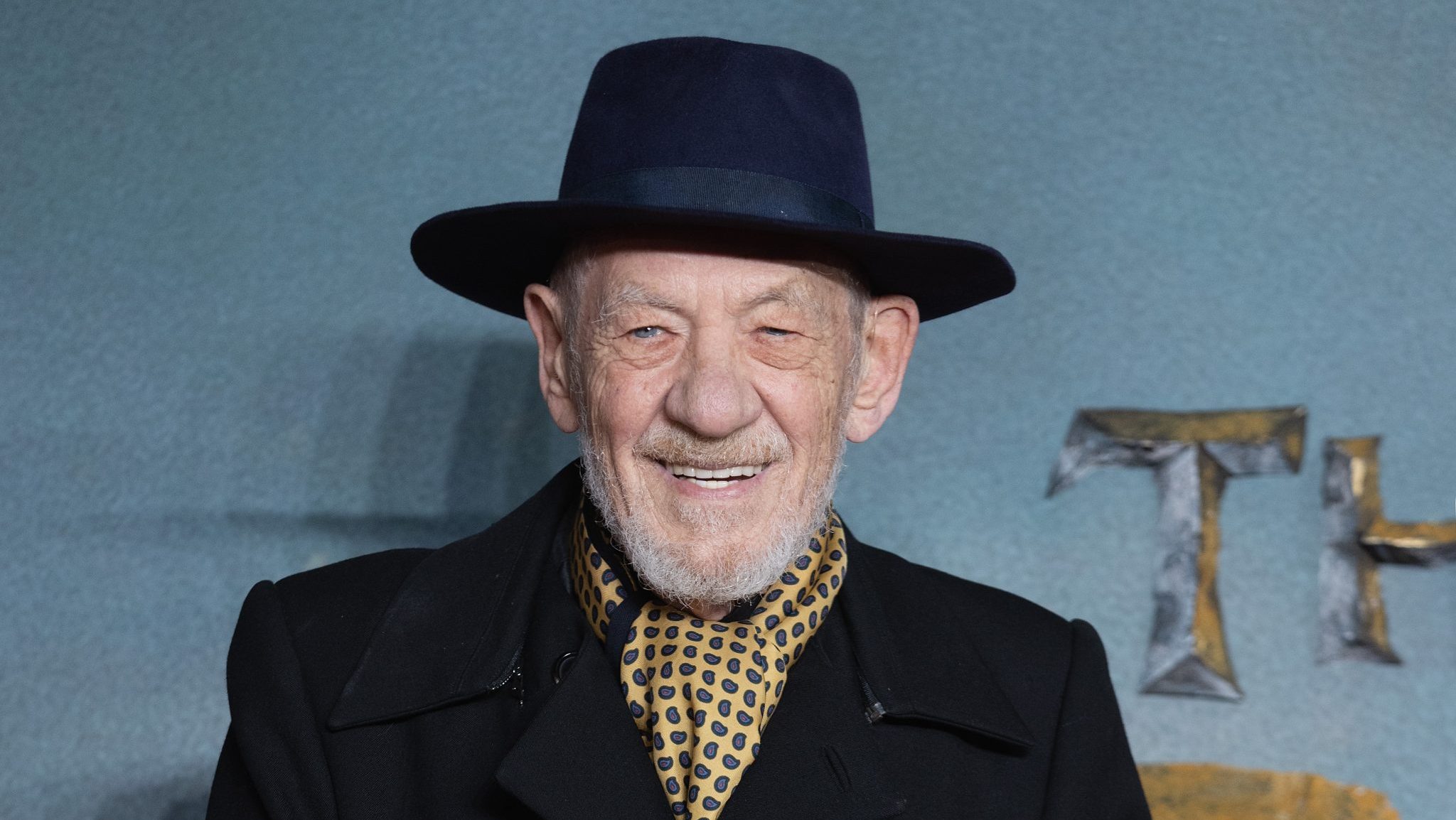 “The Lord Of The Rings: The War Of The Rohirrim” World Premiere - Arrivals Sir Ian McKellen attends "The Lord of the Rings: The War of the Rohirrim" world premiere at Odeon Luxe Leicester Square on December 03, 2024 in London, England.