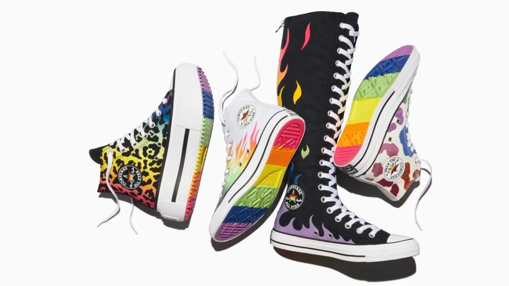 Converse has unveiled its brand-new 2025 Pride collection (Converse.com)