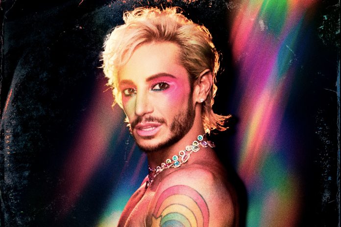 Frankie Grande's album art for "Hotel Rock Bottom"