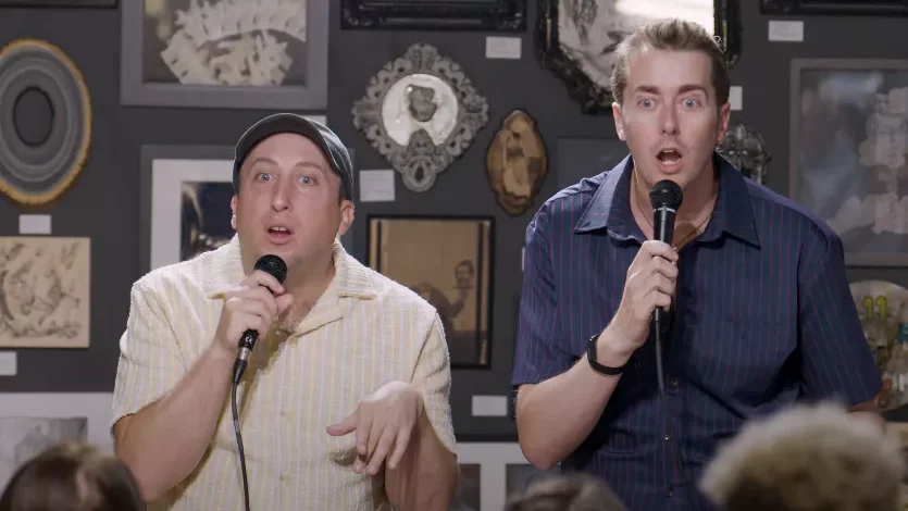 OUTtv’s ‘Wish You Were Queer’ premieres today, as Michael Henry and Tim Murray bring queer comedy to middle America.