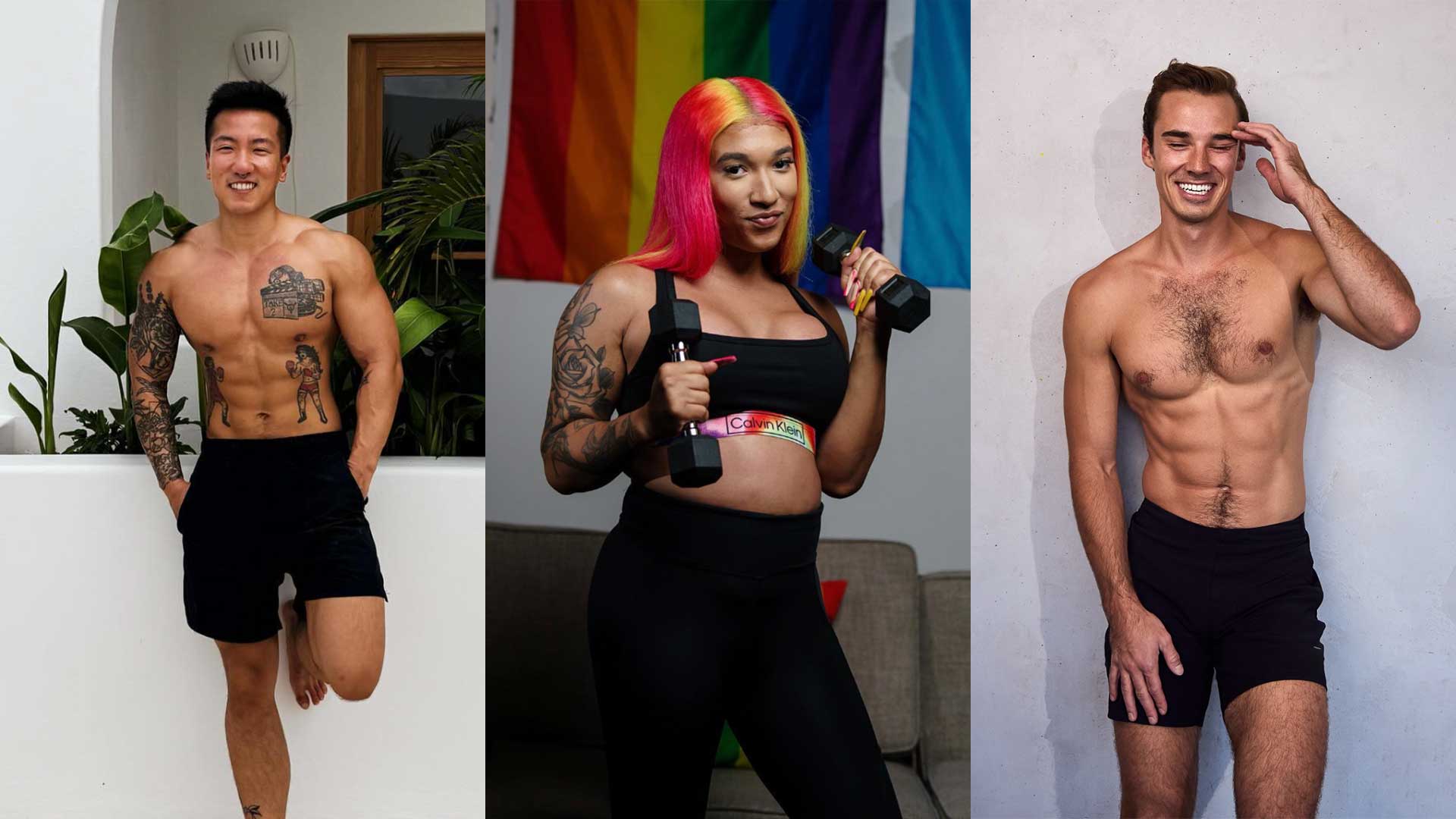 From gym babes to boxing champs, meet the LGBTQ+ fitness influencers redefining wellness with Pride and power.