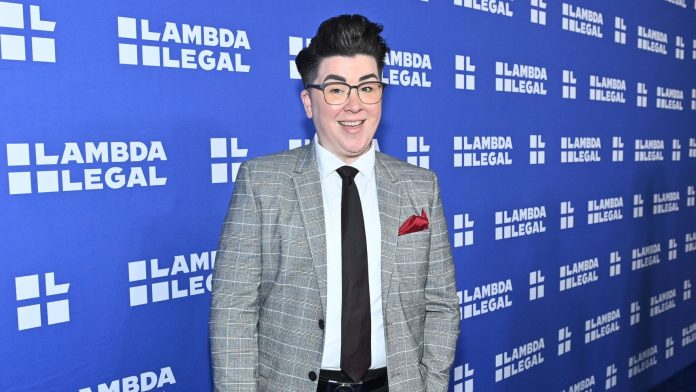 V-Spehar V Spehar attends the Lambda Legal Liberty Awards on June 08, 2023 in New York City.