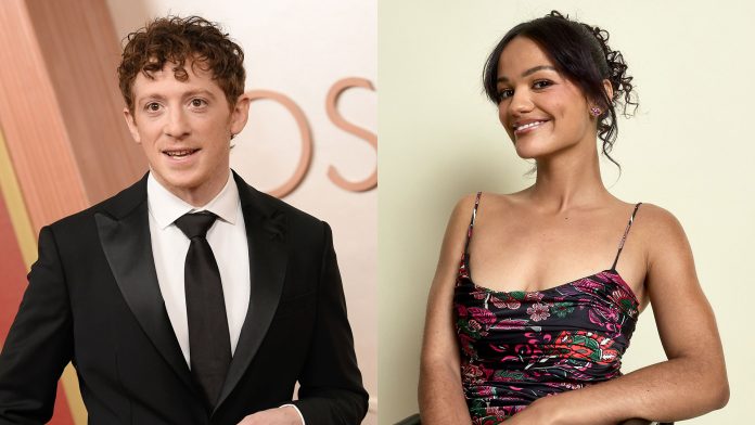 Ethan Slater and MArissa Bode Getty Images Composite.