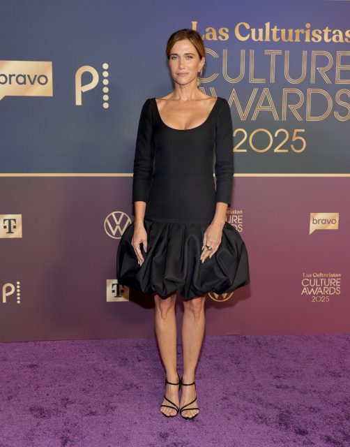 Kristen Wiig attends Las Culturistas Culture Awards at The Orpheum Theatre on July 17, 2025 in Los Angeles, California. 
