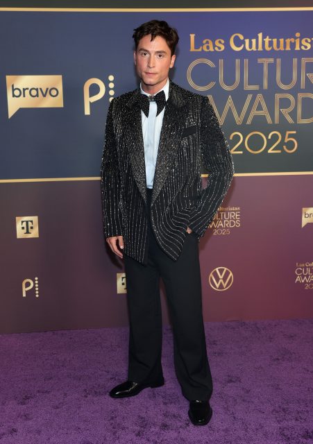 Benito Skinner attends Las Culturistas Culture Awards at The Orpheum Theatre on July 17, 2025 in Los Angeles, California. 