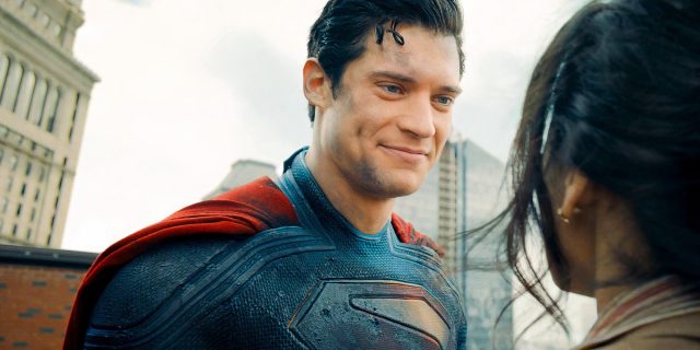 David Corenswet charmed fans with a hilarious pickup line during the Superman press tour as the film soars past box office expectations.