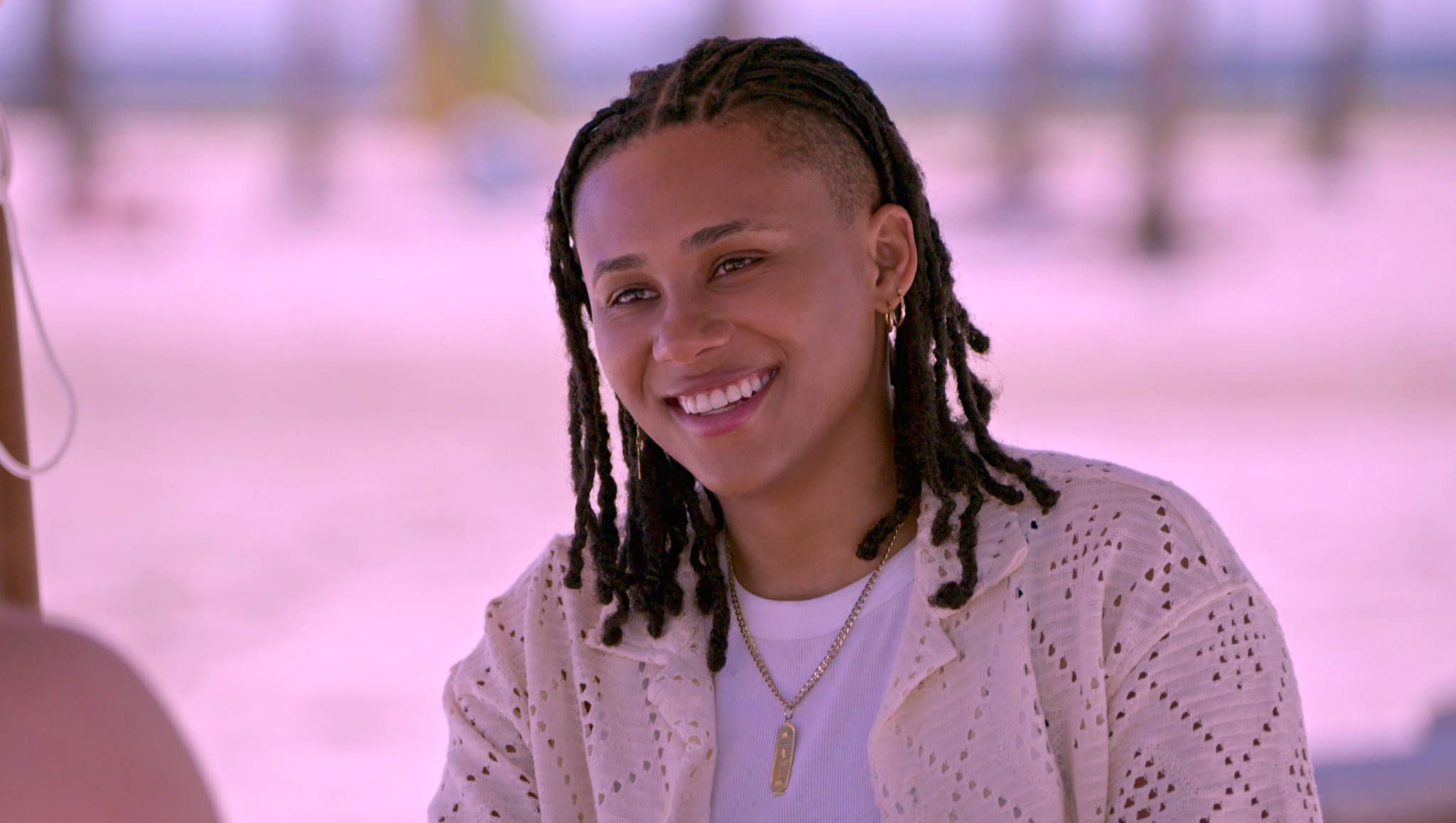 The Ultimatum: Queer Love. AJ Blount in episode 201 of The Ultimatum: Queer Love. Cr. Courtesy of Netflix © 2025