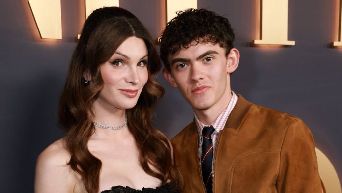 LOS ANGELES, CALIFORNIA - FEBRUARY 26: (L-R) Dylan Mulvaney and Joe Locke attend Vanity Fair and Instagram Celebrate Vanities: A Night for Young Hollywood at Bar Marmont on February 26, 2025 in Los Angeles, California. (Photo by Matt Winkelmeyer/Getty Images for Vanity Fair)