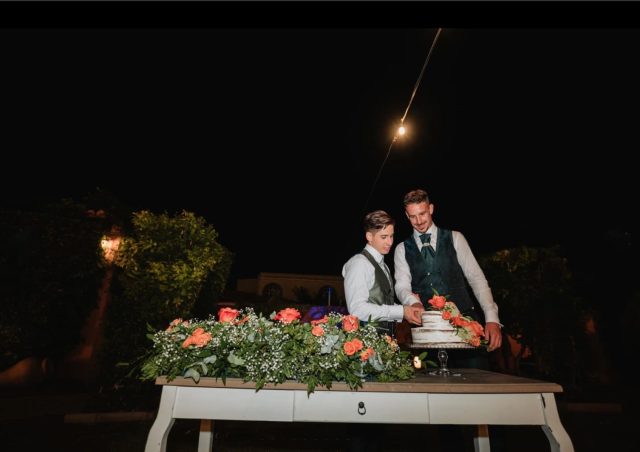 Spanish footballer Alberto Lejarraga just married his longtime partner, making LGBTQ history while still playing professionally.