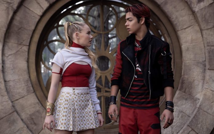 ZOMBIES 4: DAWN OF THE VAMPIRES - (Disney/Matt Klitscher) FREYA SKYE, MALACHI BARTON