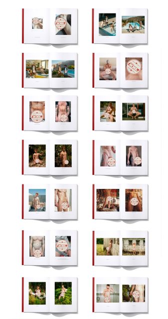 Excerpts from 'Red Hot XXL' art book.