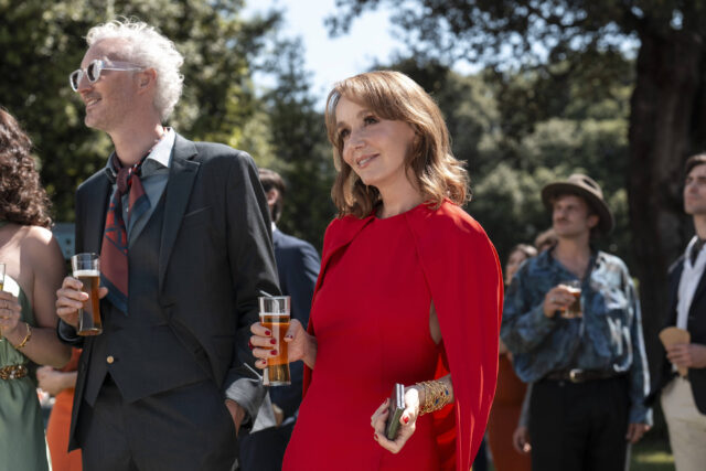 Emily in Paris. (L to R) Bruno Gouery as Luc, Philippine Leroy-Beaulieu as Sylvie Grateau in Emily in Paris. Cr. Giulia Parmigiani/Netflix © 2025