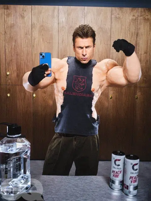 Glen Powell for GQ.