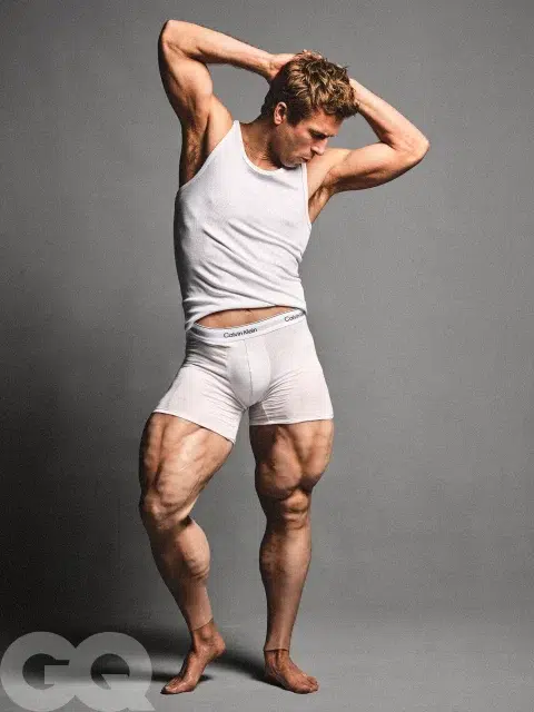 Glen Powell for GQ.