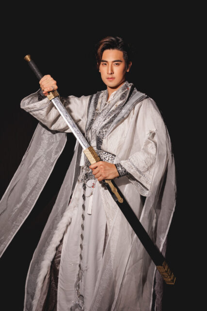 The men of Mister Global 2025 dressed in costume celebrating their unique cultural heritage.