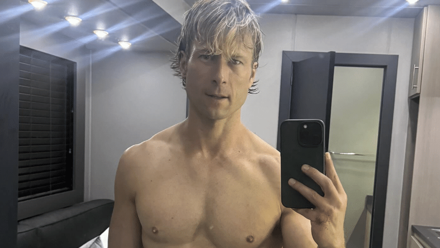 Glen Powell for Chad Powers.
