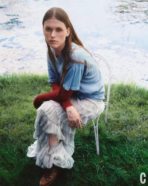 Ethel Cain calls the internet “the death of society” while opening up about love, fashion, and the lessons behind her haunting Southern gothic music.