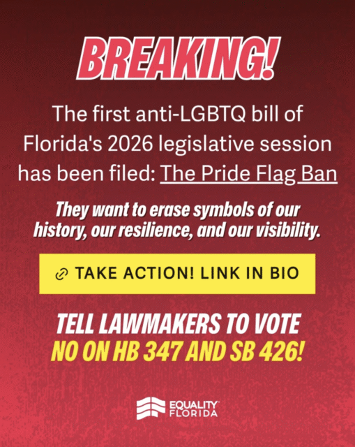 Urgent message from Equality Florida