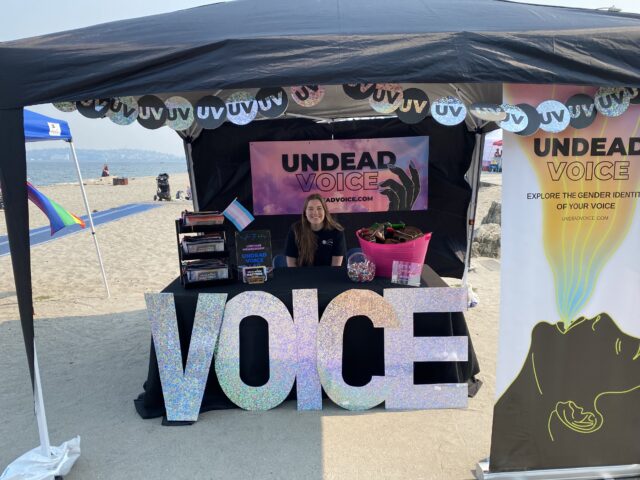 Behind the Scenes at an Undead Voice event.