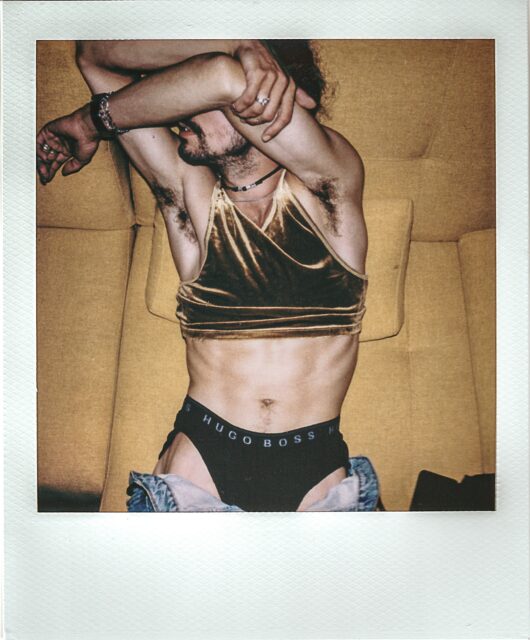 Intimate gay Polaroids taken by Ahmad Naser