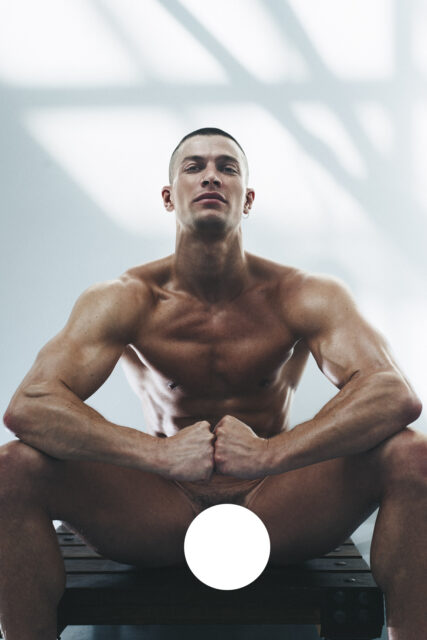 Risqué Portraits of men by Erick Monterrosa