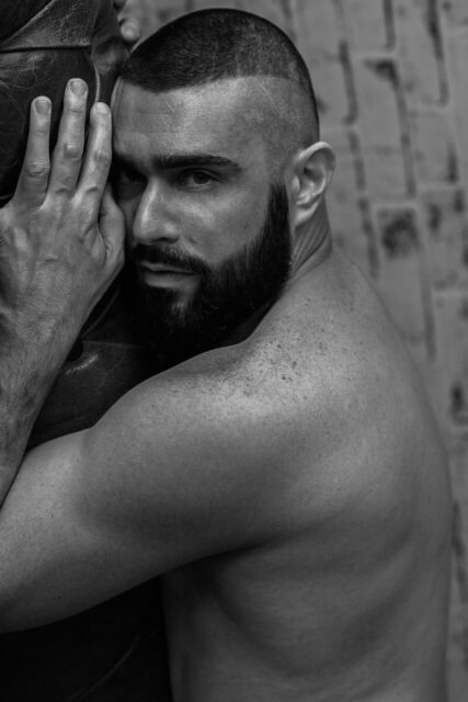 Filmmaker and Egyptologist Curtis Woodside opens up about body confidence, vulnerability, and reclaiming self-expression through a nude shoot in Milan.