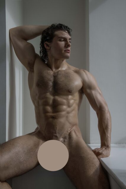 Photographer Walter Zak captures raw desire and sensual masculinity in his nude male portraiture, blending intimacy, cinematic light, and queer allure.