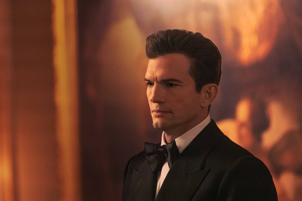 The Beauty -- Pictured: Ashton Kutcher as The Corporation. CR: Eric Liebowitz/FX