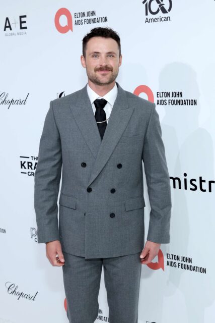 Dylan Efron attends Elton John AIDS Foundation's 34th Annual Academy Awards Viewing Party on March 15, 2026 in West Hollywood, California.