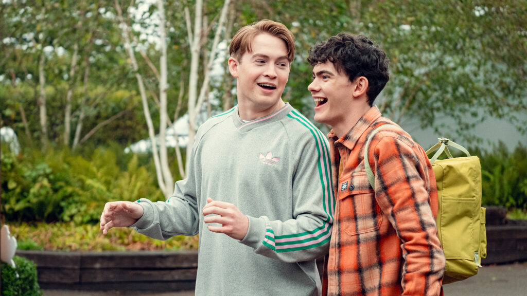 Heartstopper S3: Joe Locke and Kit Connor as Charlie and Nick