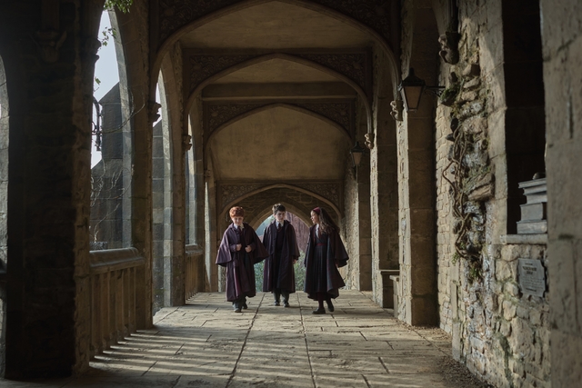 Alastair Stout, Dominic McLaughlin and Arabella Stanton