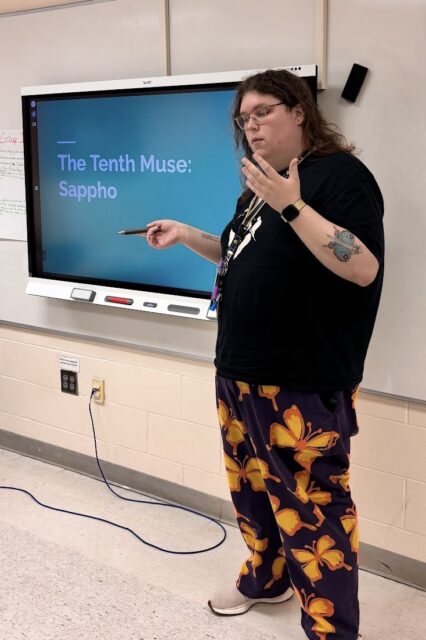 Trans teacher Saoirse Emery launches GoFundMe to leave Florida and teach openly in Maryland amid rising anti-LGBTQ policies.