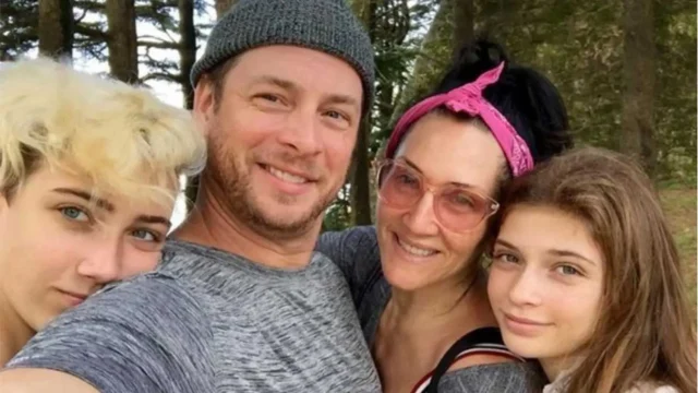 Michelle Visage and her family: