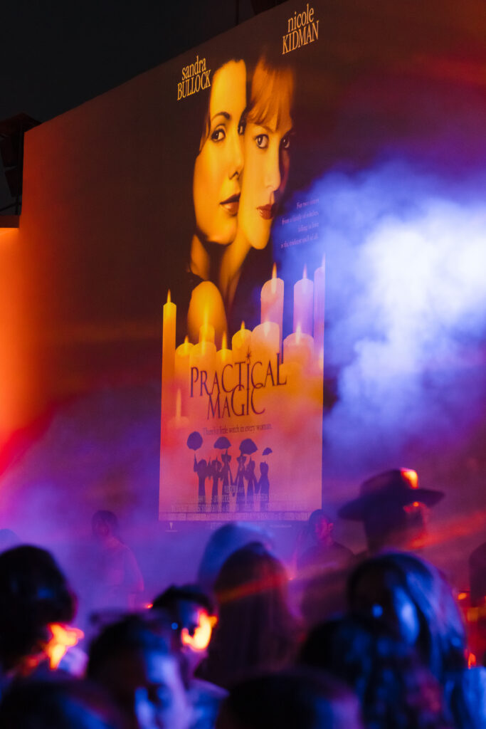Cinespia’s screening of Practical Magic at Hollywood Forever Cemetery presented by Amazon MGM Studios and Prime Video.