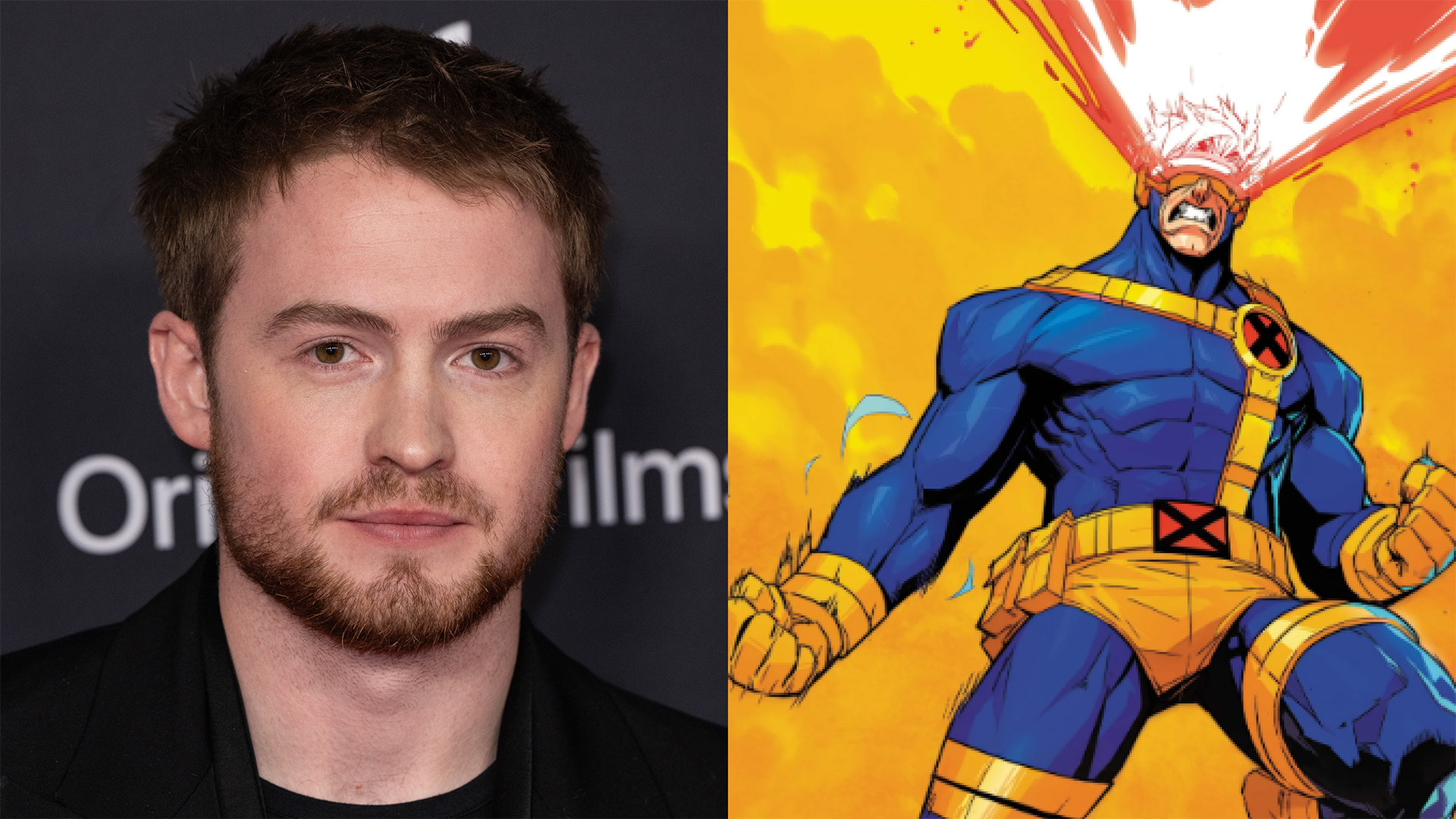 Kit Connor attends The 28th British Independent Film Awards at The Roundhouse on November 30, 2025 in London, England. (Photo by Jeff Spicer/Getty Images), Cyclops (2026) Photo Courtesy: Marvel