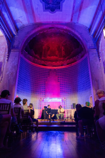 Sniffies kicked off Southern Decadence with Cruising Revival, blending historic photography, spoken word, and nightlife inside Hotel Peter & Paul.