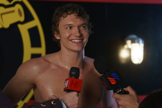Heated Rivalry - Connor Storrie as Ilya Rozanov in Episode 102 of Heated Rivalry. Cr. Sabrina Lantos © 2025