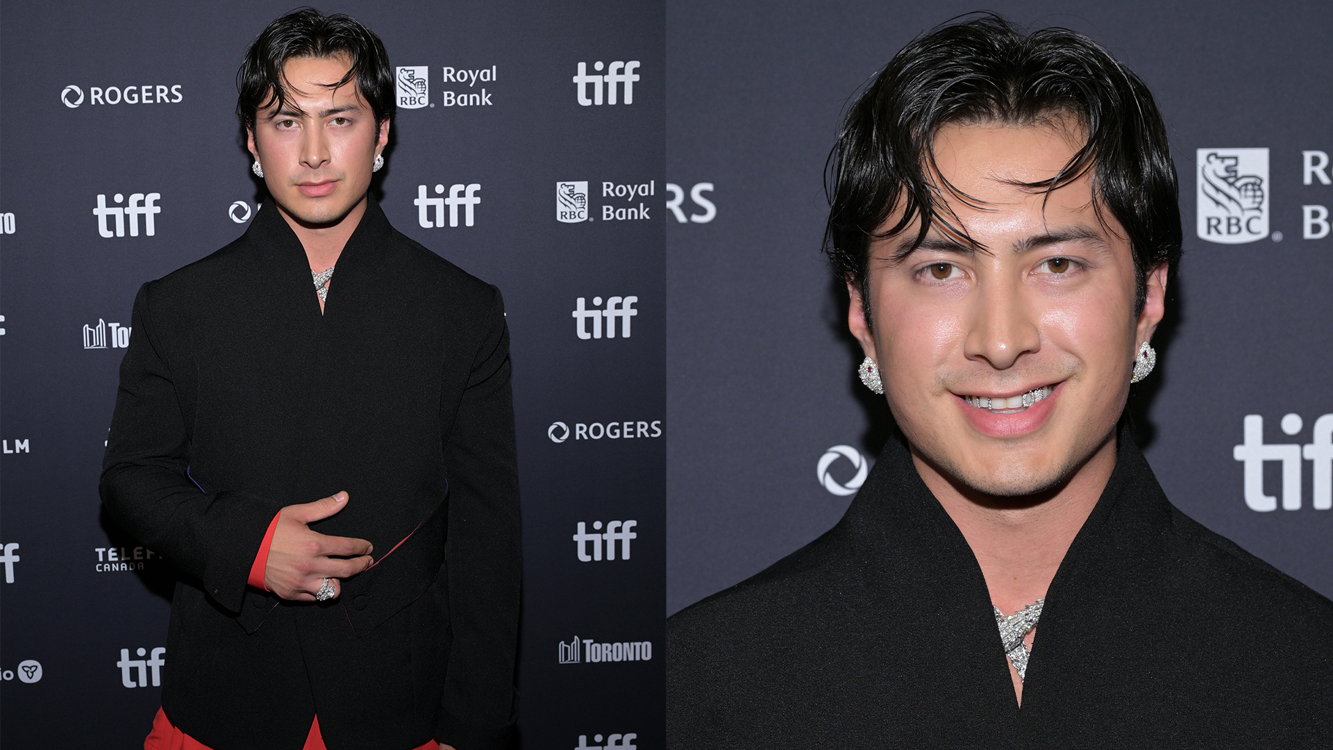 TORONTO, ONTARIO - SEPTEMBER 17: Hudson Williams attends the premiere of "YAGA" during the 2026 Toronto International Film Festival at TIFF Lightbox on September 17, 2026 in Toronto, Ontario.