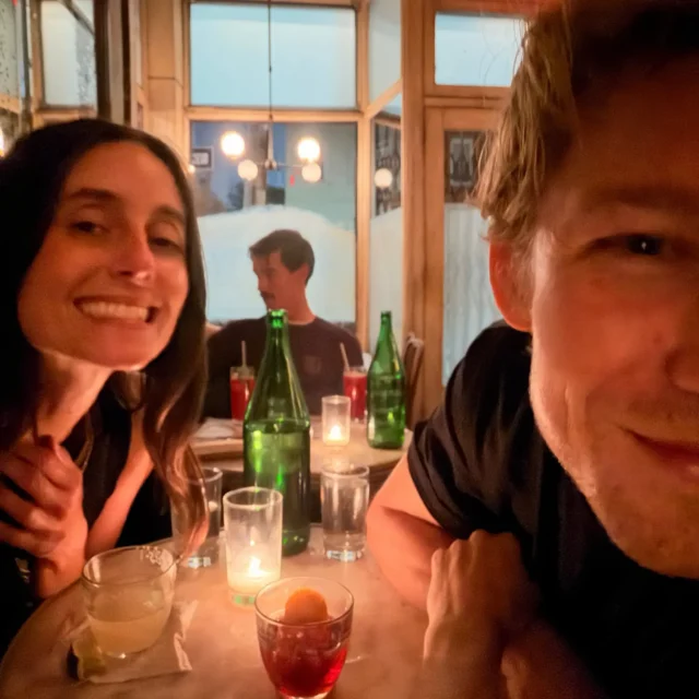Mary Beth Barone and Joe Alwyn enjoy a night out in New York City before revealing they’re starring together in 'Still We Met.'